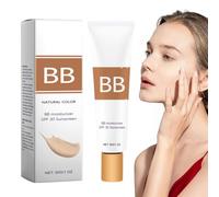 BB Moisturizer Cream, BB Cream Tinted Moisturizer With SPF 30, BB Tinted Care Primer, Lightweight Tinted BB Cream Foundation 30g Full Coverage For Bright Skin