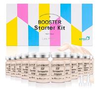 BB Pigment Serum Starter Set with Hyaluronic Acid Serum, Care Essence Foundation, 12 Pieces, 8 ml Combined with Niacinamide and Peptides to Brighten the Complexion #1