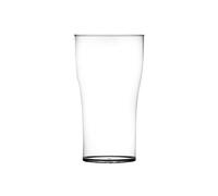 BB Plastics Elite Polycarbonate 2 Pint Tulip Tumbler CE - Reusable Plastic Beer Glass CE Marked at 2 Pints