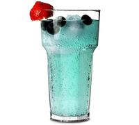 BB Plastics Hiball Glass, Polycarbonate Plastic, 340ml