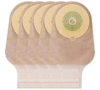 BB Premium 10-Piece One-Piece Drainable Ostomy Bag Set - Customizable Cut-to-Fit Colostomy and Ileostomy Supplies for Comfortable and Secure Stoma Care