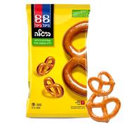 BB Pretzels Thick - Pack of 4 (400g Each) - Crunchy Salted Snack for Parties, Sharing, and On the Go