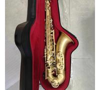 Bb Professional Tenor Saxophone Retro Antique Copper Tenor Sax Jazz Instrument(Bag C)