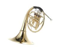 Bb Single Row French Horn 3 Keys Gold Lacquer Finish With Carrying Case Professional French Horn