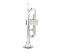 Bb Small Trumpet Silver Golden Key Professional Music Instruments With Case