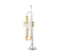 Bb Small Trumpet Silver Golden Key Professional Music Instruments With Case