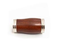 Bb Soprano Clarinet Barrel Rosewood Replacement, 50-65mm Tuning Options (50/53/55/58/60/62/65mm), Standard Fit Wood Clarinet Barrel for Yamaha/for Buffet/for Selmer Style Clarinet (Length 62mm)