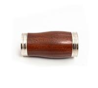 Bb Soprano Clarinet Barrel Rosewood Replacement, 50-65mm Tuning Options (50/53/55/58/60/62/65mm), Standard Fit Wood Clarinet Barrel for Yamaha/for Buffet/for Selmer Style Clarinet (Length 65mm)