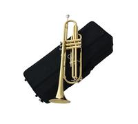 Bb Standard Trumpet For Beginners Gold Lacquer Eb Bass Trumpet 3 Pistons With Box