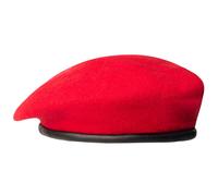 BB-TEX Embossed Beret - Red