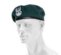 BB-TEX Polish Army Embossed Beret - Green