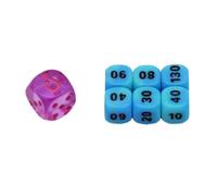 BB-Toy-Trades Compatible with PKM TCG Elite Top Trainer Dice Set Damage Marks Dice Set with BB-Toy-Trades Shipping Protection Dragon Change - Evolving Skies Pink/Blue