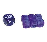 BB-Toy-Trades Compatible with PKM TCG Elite Top Trainer Dice Set Damage Marks Dice Set with BB-Toy-Trades Shipping Protection (Chilling Reign Shadow Rider Calyrex)
