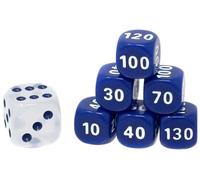 BB-Toy-Trades Compatible with PKM TCG Elite Top Trainer Dice Set Damage Marks Dice Set with BB-Toy-Trades Shipping Protection - Lost Origin - Build & Battle Stadium Blue
