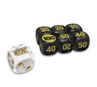 BB-Toy-Trades Compatible with PKM TCG Elite Top Trainer Dice Set Damage Marks Dice Set with BB-Toy-Trades Shipping Protection (Mega Guardevoir)