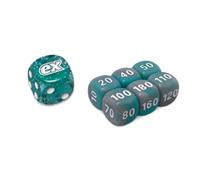 BB-Toy-Trades Compatible with PKM TCG Elite Top Trainer Dice Set Damage Marks Dice Set with BB-Toy-Trades Shipping Protection - Crimson & Purple Masquerade in Twilight Masquerade