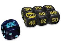 BB-Toy-Trades Compatible with PKM TCG Elite Top Trainer Dice Set Damage Marks Dice Set with BB-Toy-Trades Shipping Protection - Mega Development Fatale Flames Glurak X