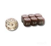 BB-Toy-Trades Compatible with Pokemon Elite Top Trainer Dice Set Damage Marks Dice Set with BB-Toy-Trades Shipping Protection (Radiant Stars - Bralliant Stars)