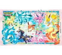 BB-Toy-Trades Compatible with Pokemon TCG Playmat Board Game Mat - Prismatic Developments Super Premium Collection Evolutions Evoli