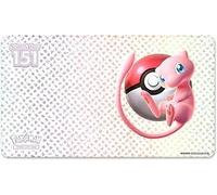 BB-Toy-Trades Compatible with Pokemon TCG Playmat Play Mat Mouse Mat Table Mat Crimson & Purple Pokemon 151 Mew Playmat