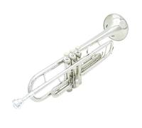 Bb Trumpet B Flat Brass Gold Silver Trumpet For Beginners With Kit Accessories(Color:4)