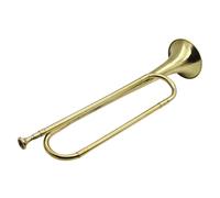 BB Trumpet Marching Bugle Brass Musical Instrument for Band Stage Performance Children Beginners B Flat