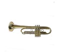 Bb Trumpet Quality Gold Lacquer Silver Plated Trumpet Brass Musical Instruments Composite Type Trumpet