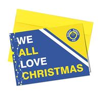 #BB005 We All Love Christmas | Burley Banksy | Leeds United Christmas Card