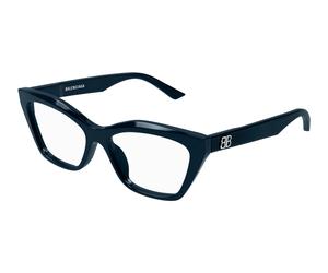 BB0342O 004 Woman Optical frames Acetate Blue Transparent Cat Eye