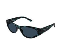 Bb0367S Round Sunglasses - unisex - Balenciaga - Sunglasses - Blue - 60 MM - Accessories 60 MM