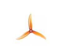 BB39 Specification Reinforced 3-Blade Propellers for 4.9 Inch FPV Propulsion System Integration High Torque Component(Clear Orange -2Pairs)