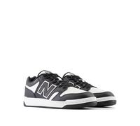 BB480 Leather Trainers Black