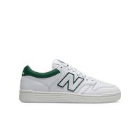 BB480 Leather Trainers White