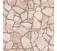 BB51137-Bricks and More Stonewall Brick Effect Beige Galerie Wallpaper