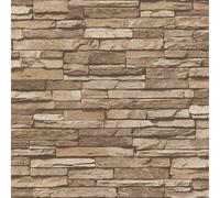 BB51147-Bricks and More Stonewall Brick Effect Beige Galerie Wallpaper