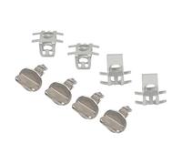 BB5Z-00817-A Metal Engine Compartment Screw Nut Set For Selected Model Vehicles Easy Installation Engine Cover Retainer Clip