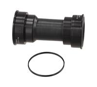 BB86-92 Press Fit Bottom Bracket, Aluminum Alloy Hollow Bearing for MTB Road Bike M590/610/SLX/XT, 41mm ID 86-92mm Width Black
