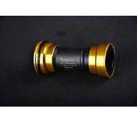BB86 BB90 BB92 bottom bracket bearing press-fit for Shimano/SRAM GXP bicycle crankset/shaft (gold)