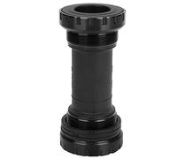 BB91 Bottom Bracket for Mountain Bike, Nylon Plastic Integrated Hollow Press Fit Bottom Bracket Bearing with Crankset Compatibility, for 68-73mm Frames (Black)