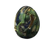 BBABBT Lava Dragon Egg, Exquisite Crystal Lava Dragon Egg Souvenir, The Powerful Lava Dragon Is About To Be Born From The Egg, Science Gifts Souvenir for Kids Boys Girls, Green Dragon Egg
