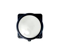 Bbajszx 100mm USB Push Button Switches with SelfLocking Mode, White