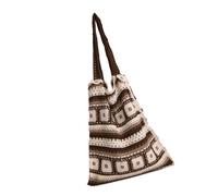 Bbajszx 2 Artistic Ethnic Crossbody Purse Breathable Knitted Compartments Adjustable Strap Compact Carry for Adventures Nation Fashion Knit Fabric Purse