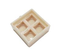 Bbajszx 4-Slot Keyswitch Tester Base for Mechanical Keyboard Switches Holder for Desk Display, Review and Collection Use