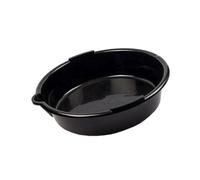 Bbajszx 6.5 L Oil Drain Pan with Wide Mouth HDPE Body