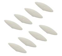 Bbajszx 8Pcs Toilet Seat Bumper Pad Kits Easy Installation Replacement Bumper Matress for Smoothly Operations Toilet Seat Bumpers Set