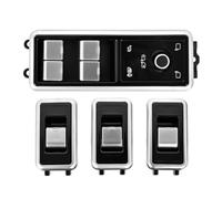 Bbajszx ABS Metal Driver Door Panel for L405 2013-2017 L494 2014-2017, Power Glass Button Replacement Unit, Interior Upgrade Purpose
