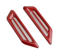 Bbajszx Automotive Gills Side Guard Vent ABS Decoration Accessories Not Drilling Required for Car ABS Car Air Outlet