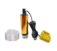 Bbajszx Battery Powered Drain Pump with Metal Pump Body, DW | Reinforced Hose and Cordless Utility Transfer for Oil or Water