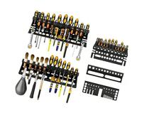 Bbajszx Capacity Wall Mounted Tool Shelf Built From Heavy Duty Carbon Steel for Extended Use Vertical Tool Planner