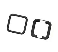Bbajszx Corner Guard Bumper Set Compatible with Turtlebox, Flexible Silicone Covers for Tabletop and Patio Everyday Use Outdoor Travel Patio Camping Accessory Shock Absorbing Frame End Cushion, Black